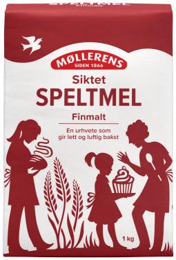 Speltmel Siktet